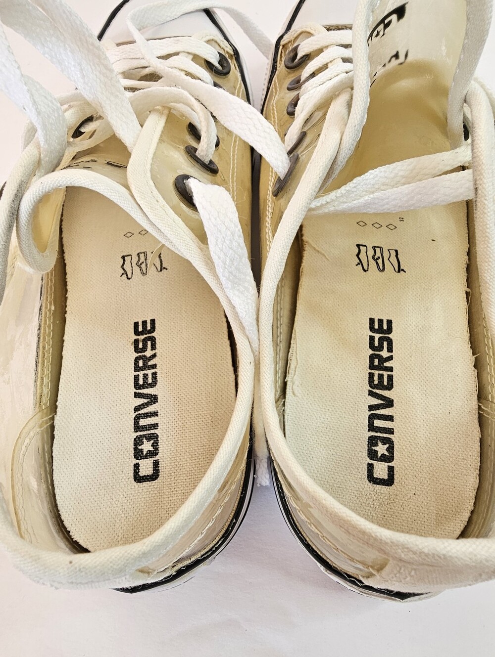 Converse All Star Low Top Chuck Taylor Clear Sz 7 Streetwear Casual Sneakers - Picture 8 of 11